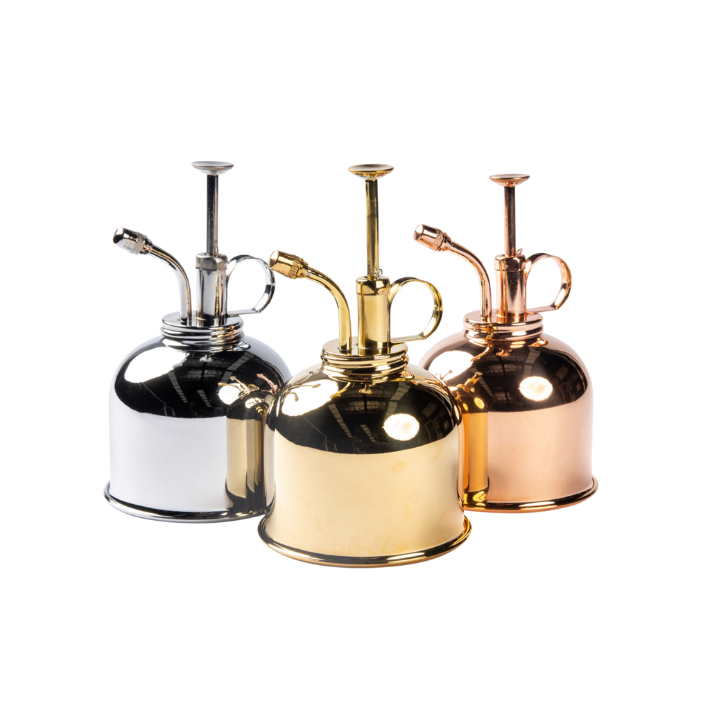 Brass spray bottle deals