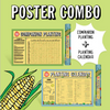 Climate Specific Planting Calendar + Companion Planting Chart Combo