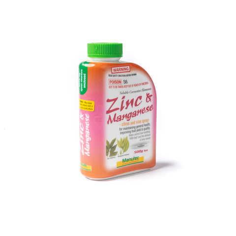 Zinc & Manganese 'Citrus & Vine Spray' Manutec 500g