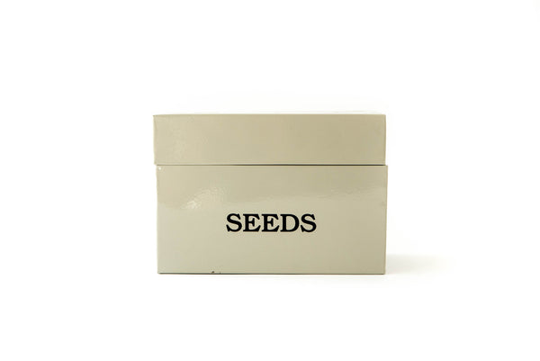 Seed Storage Tin ~ Large