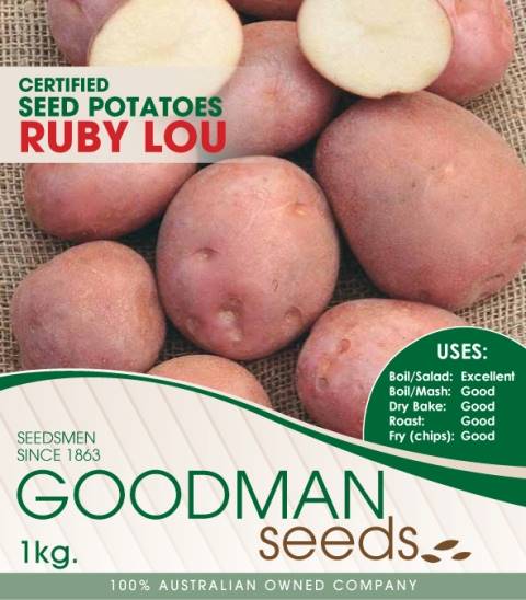 Ruby Lou Seed Potatoes