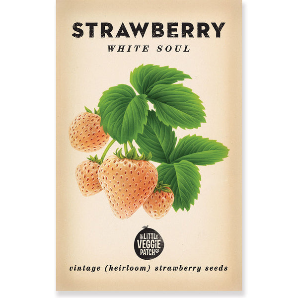Strawberry "White Soul" heirloom seeds