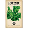 Mustard 'Lime Streaks' Heirloom Seeds