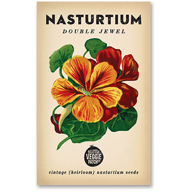 Nasturtium 'Double Jewel' Heirloom Seeds