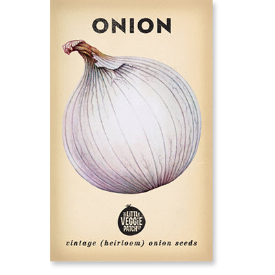 Onions 'Gladalan White' Heirloom Seeds