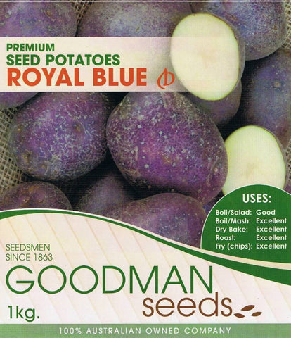 Royal Blue Seed Potatoes